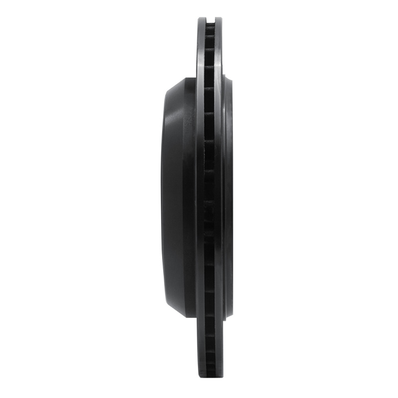 Mercedes-Benz ML350 Brake Rotor (1) - Rear Left - R1 Concepts - Drilled & Slotted - Black - `06-`12